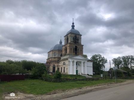 Село Трескино. Церковь